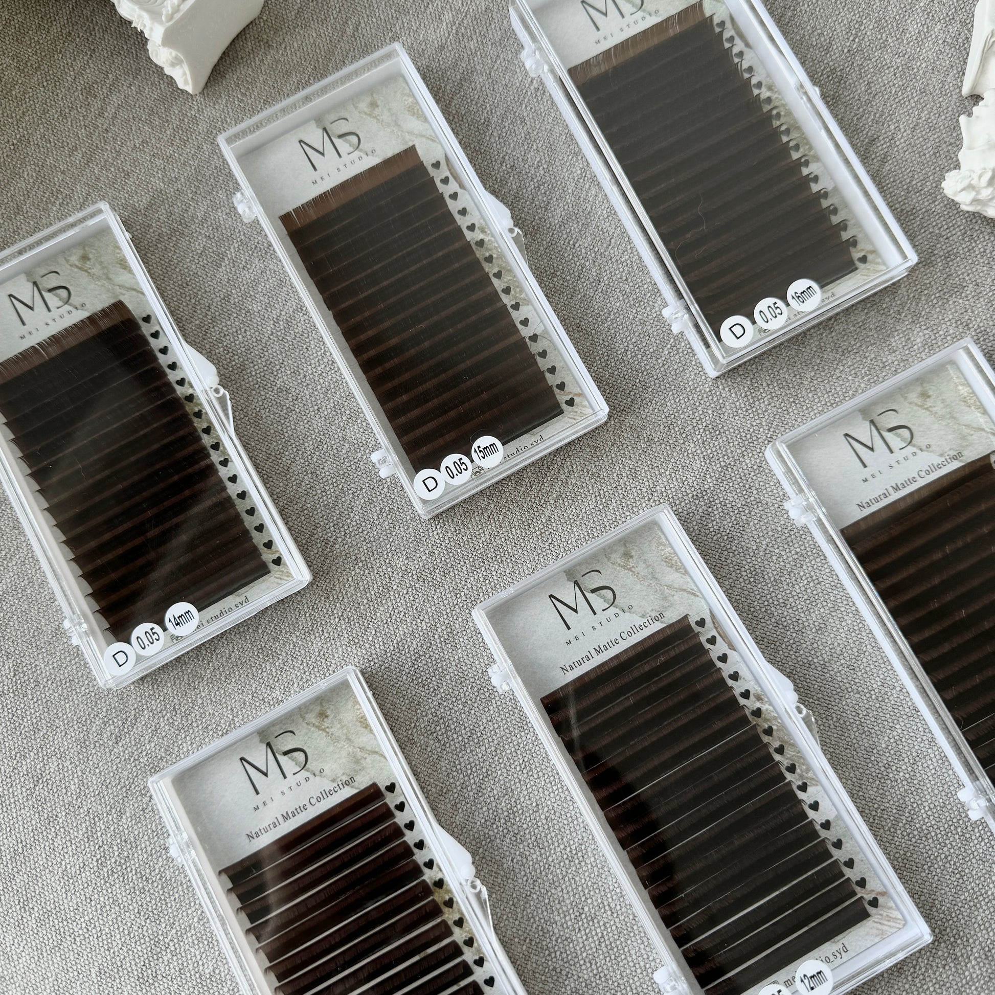 D0.05 Matte Brown Collection - Mei Studio Sydney