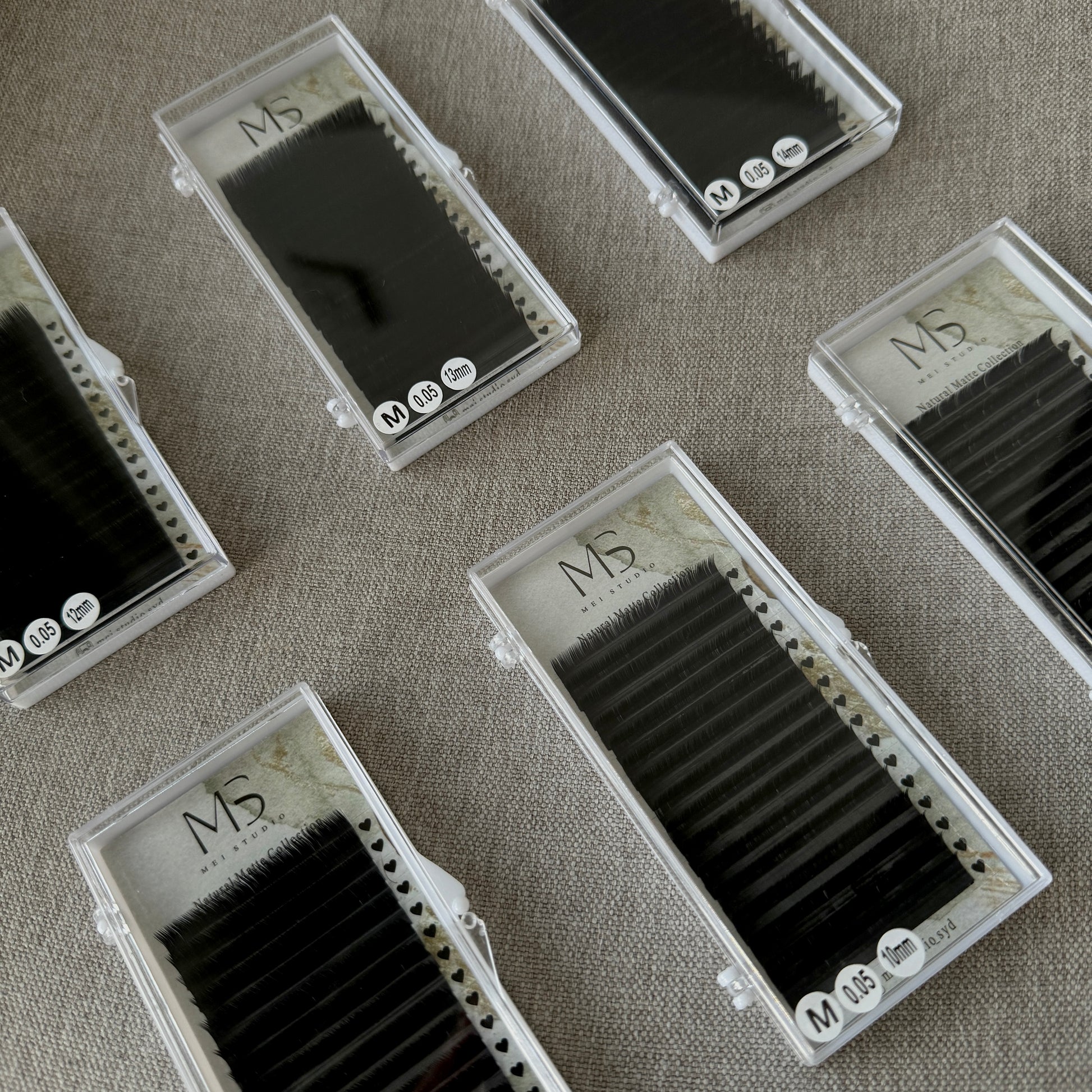 M0.05 Natural Matte Collection - Mei Studio Sydney